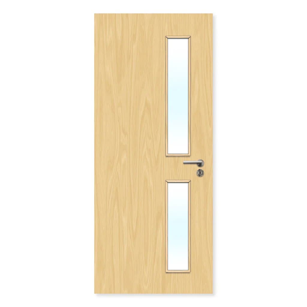 FDR 16G Made To Measure Internal Plywood Paint Grade Glazed FD30 Fire Door