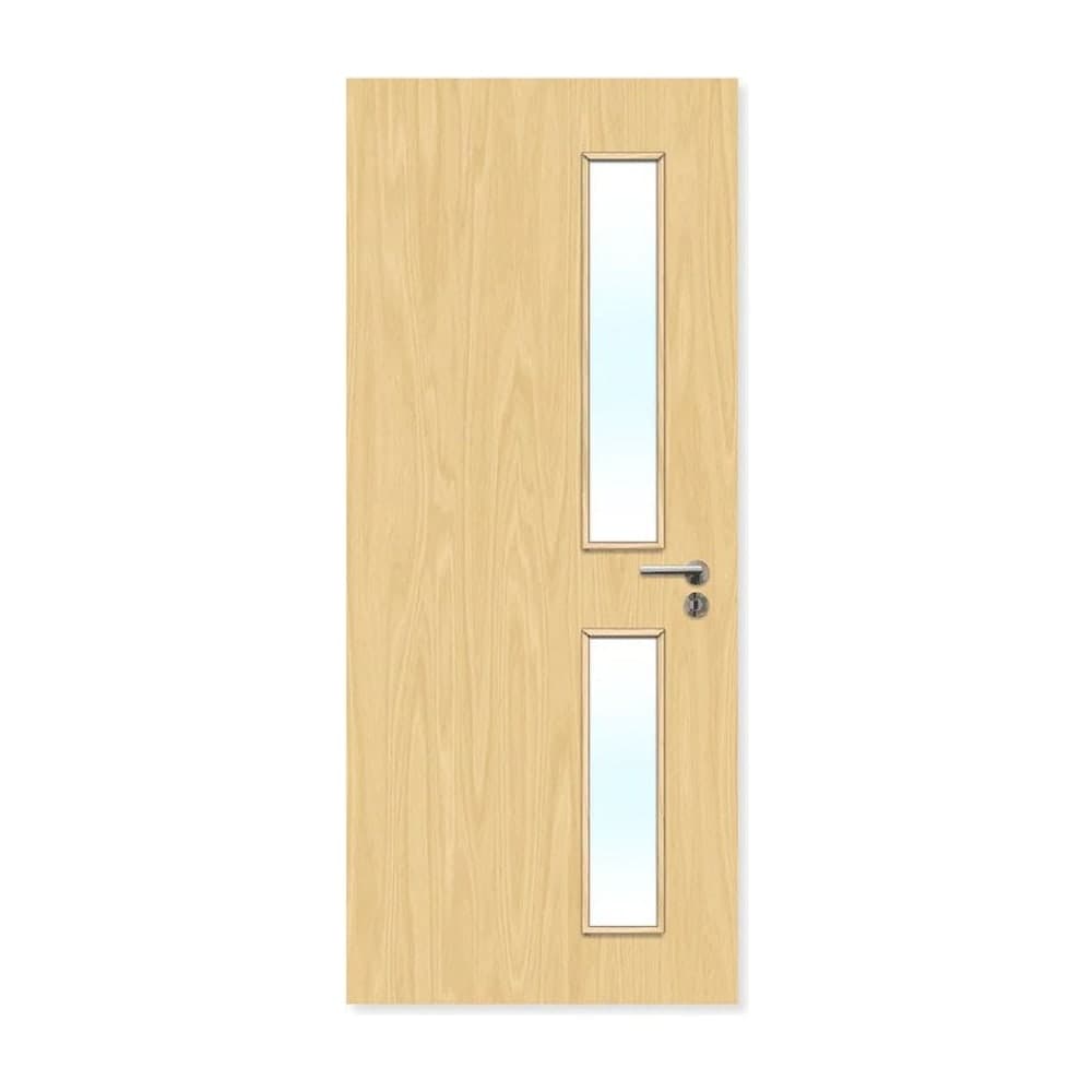 FDR 16G Made To Measure Internal Plywood Paint Grade Glazed FD30 Fire Door