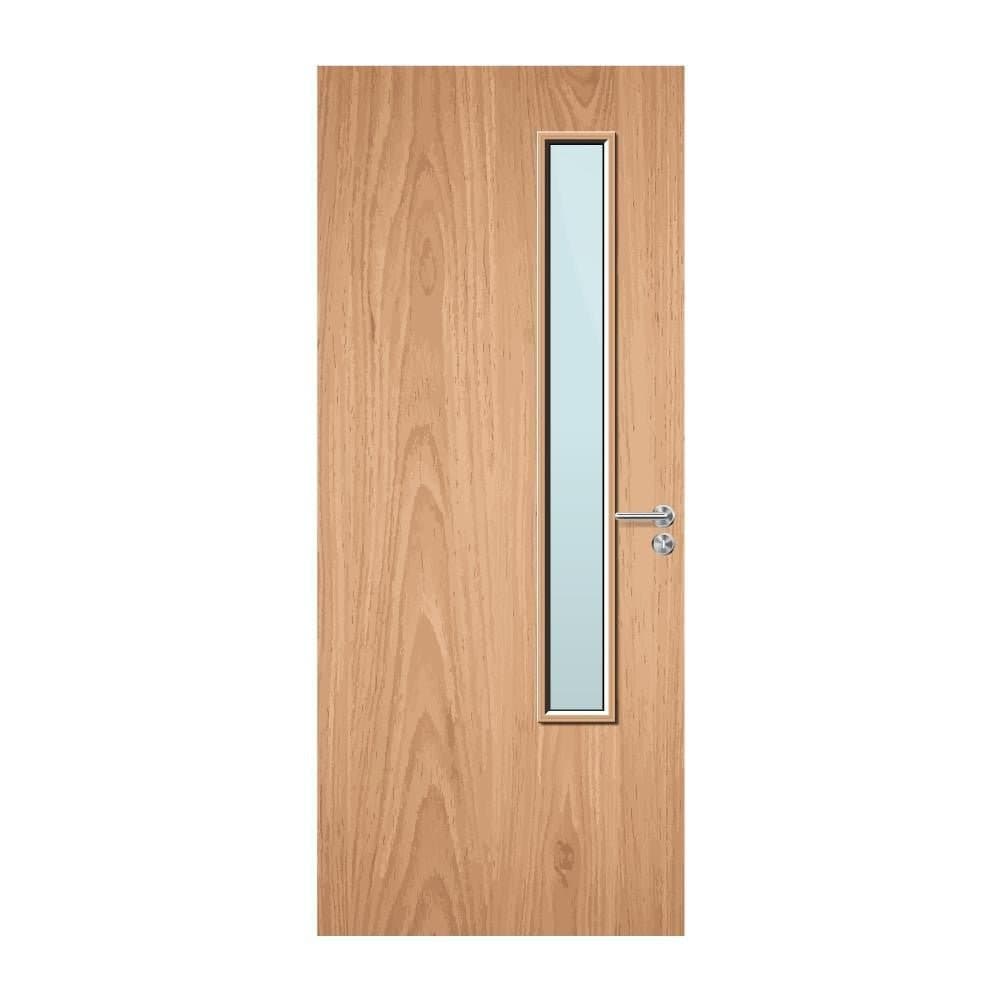 FDR 20G External Plywood Paint Grade Glazed FD30 Fire Door