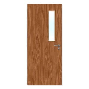 FDR 3G External Plywood Paint Grade Glazed FD30 Fire Door